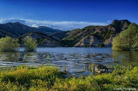 пейзаж от яз. Кърджали